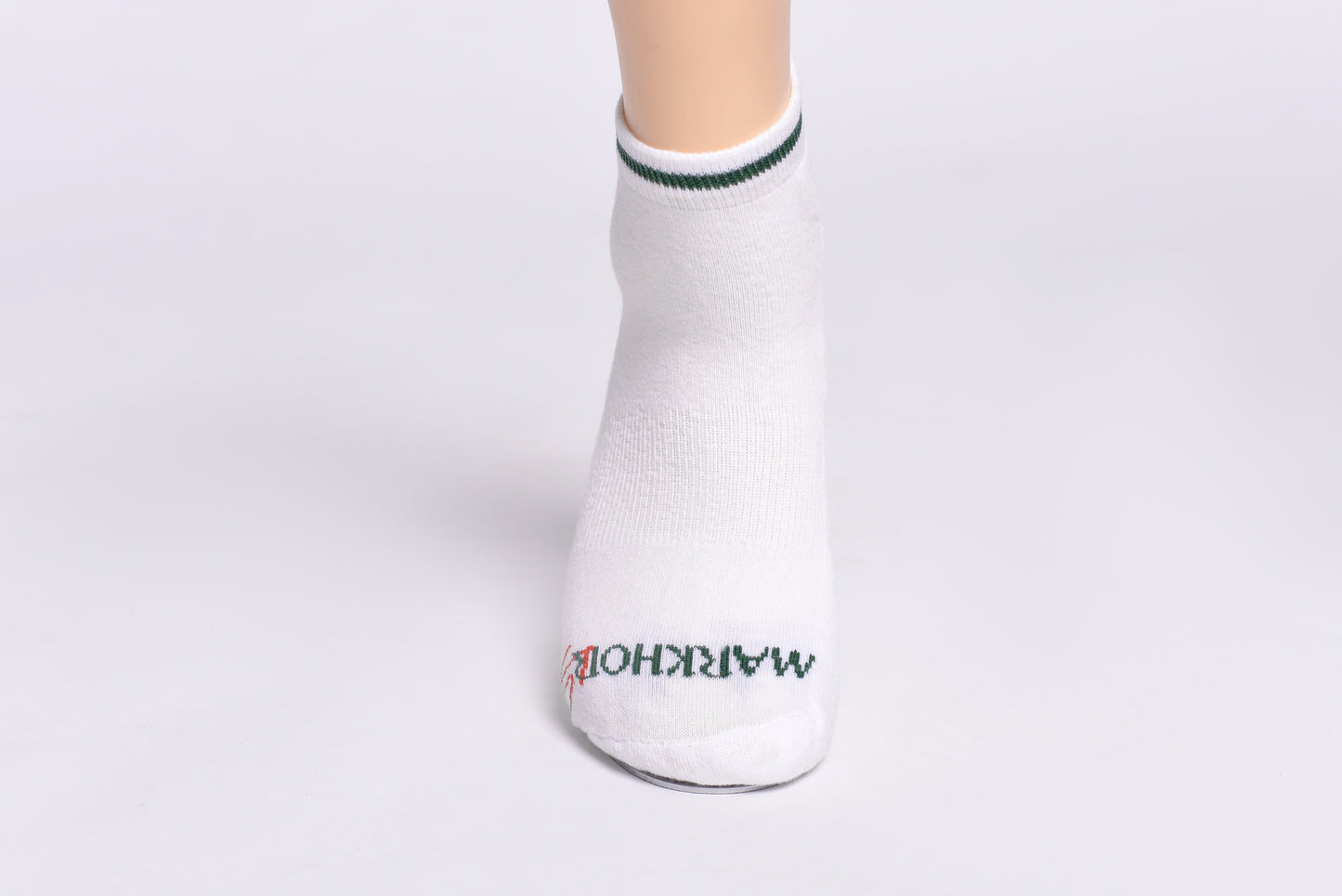 MLS - Men’s Low Cut Sneakers Socks Foot Emb White (Pack of 2) (MLSBLCSA24)