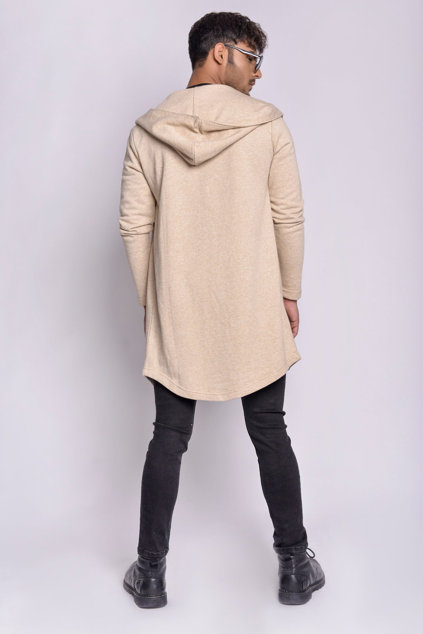 MLS - Men’s Premium Hooded Long Jacket Beige (MLSFTHJ24)