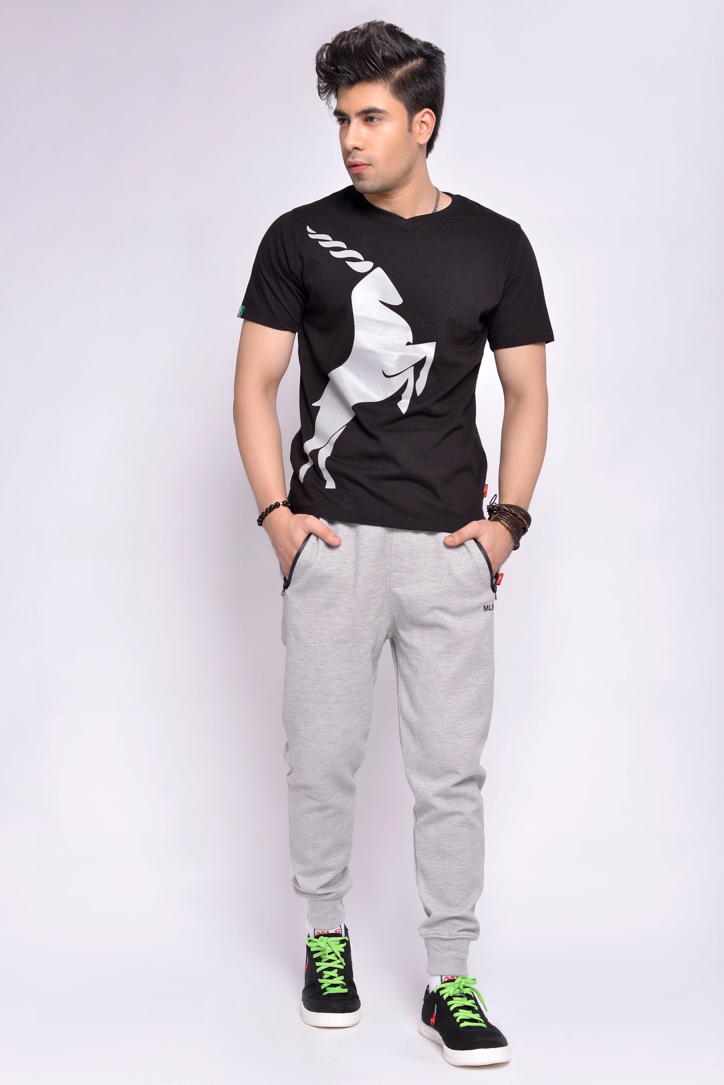 MLS - Men’s V-Neck Graphic Tee (MLSVNGT001)