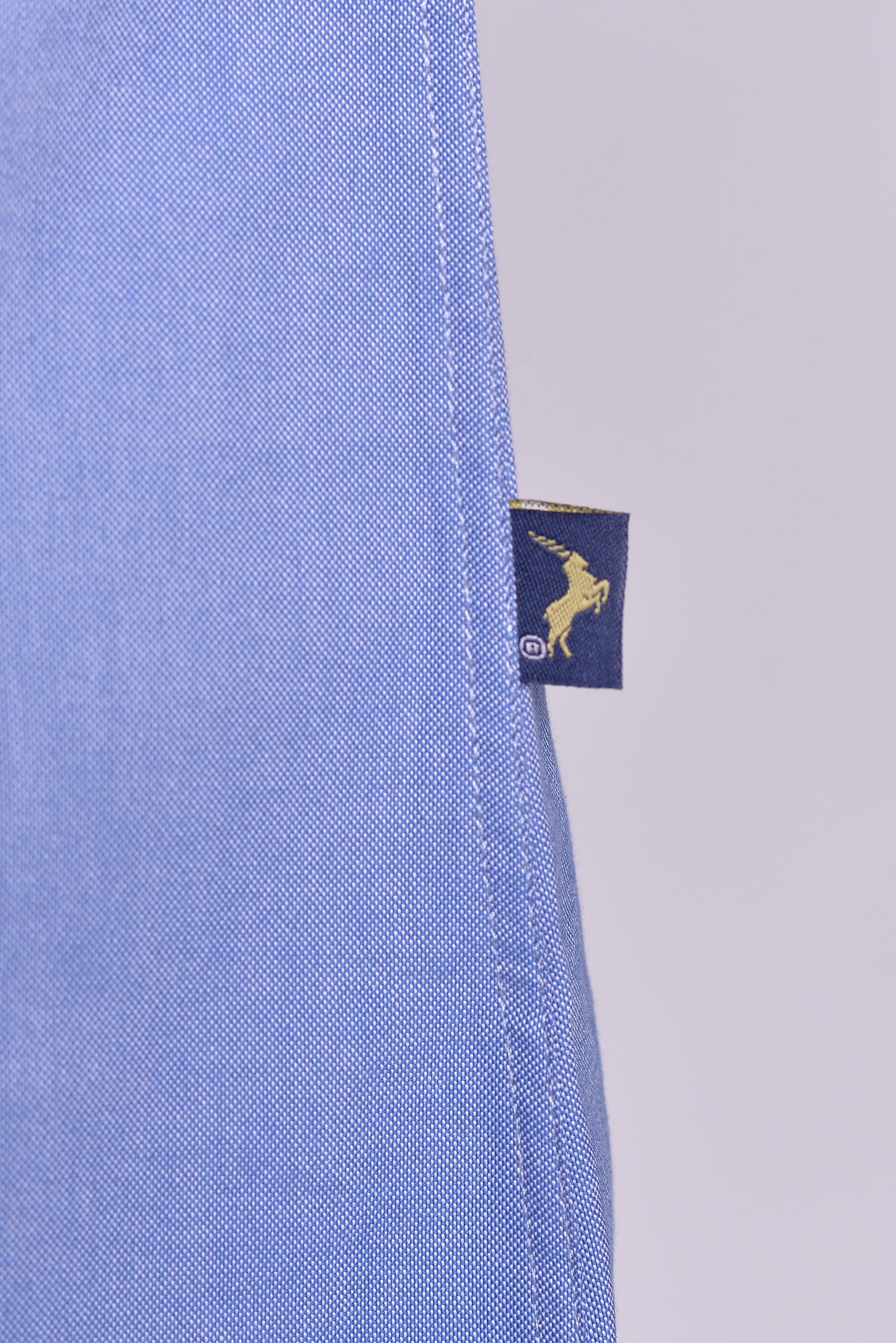 MLS - Men’s Organic Cotton Shirt Blue Plain (MLSOS24)