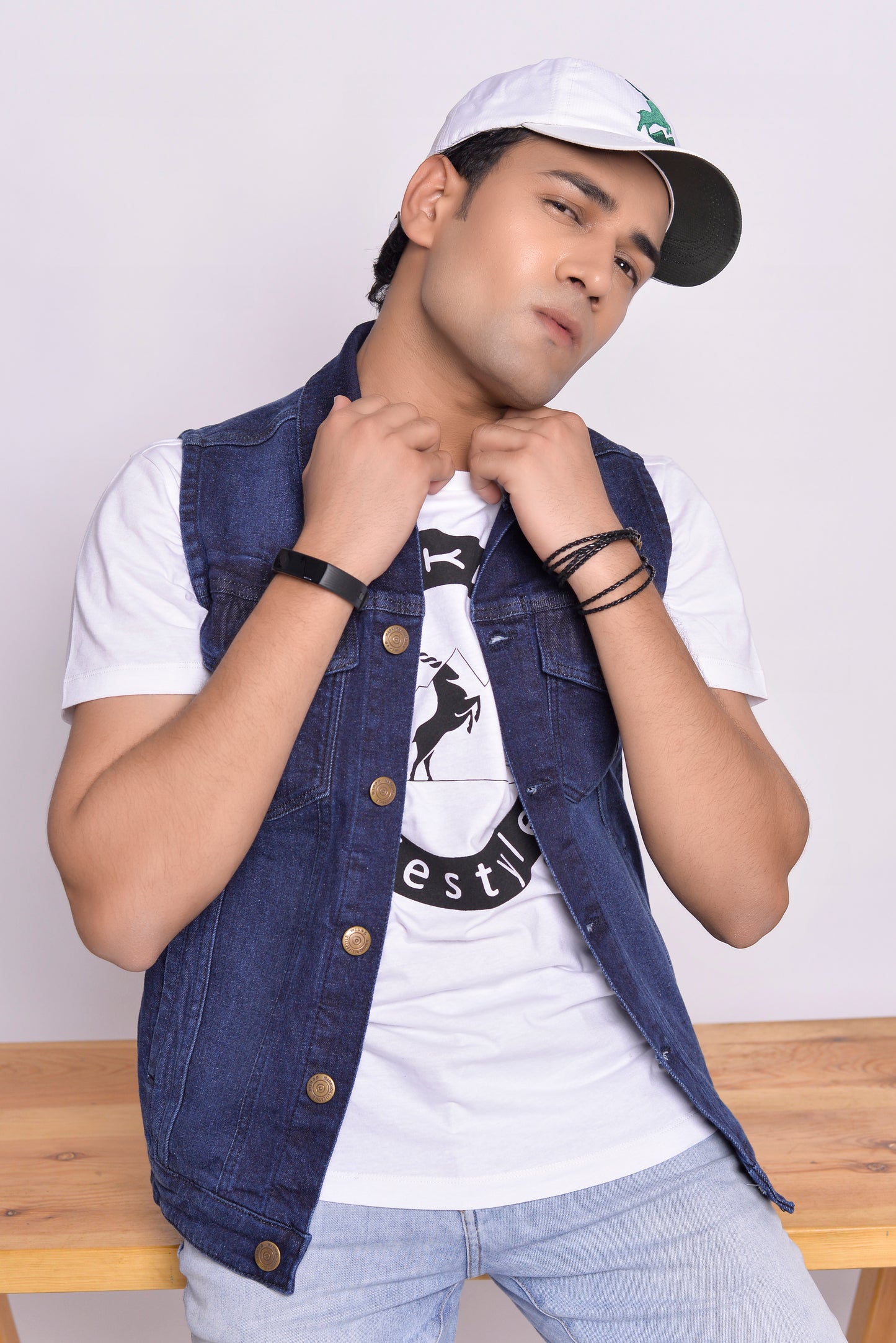 MLS - Men’s Denim Sleeveless Vests (MLSDJV)