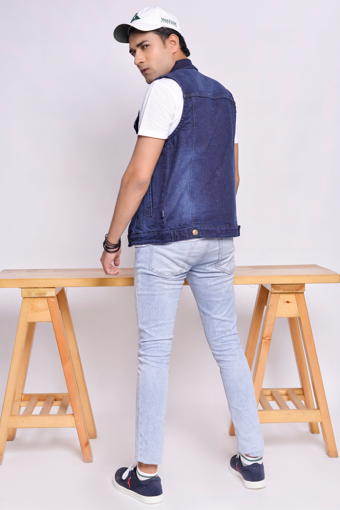 MLS - Men’s Denim Sleeveless Vests (MLSDJV)