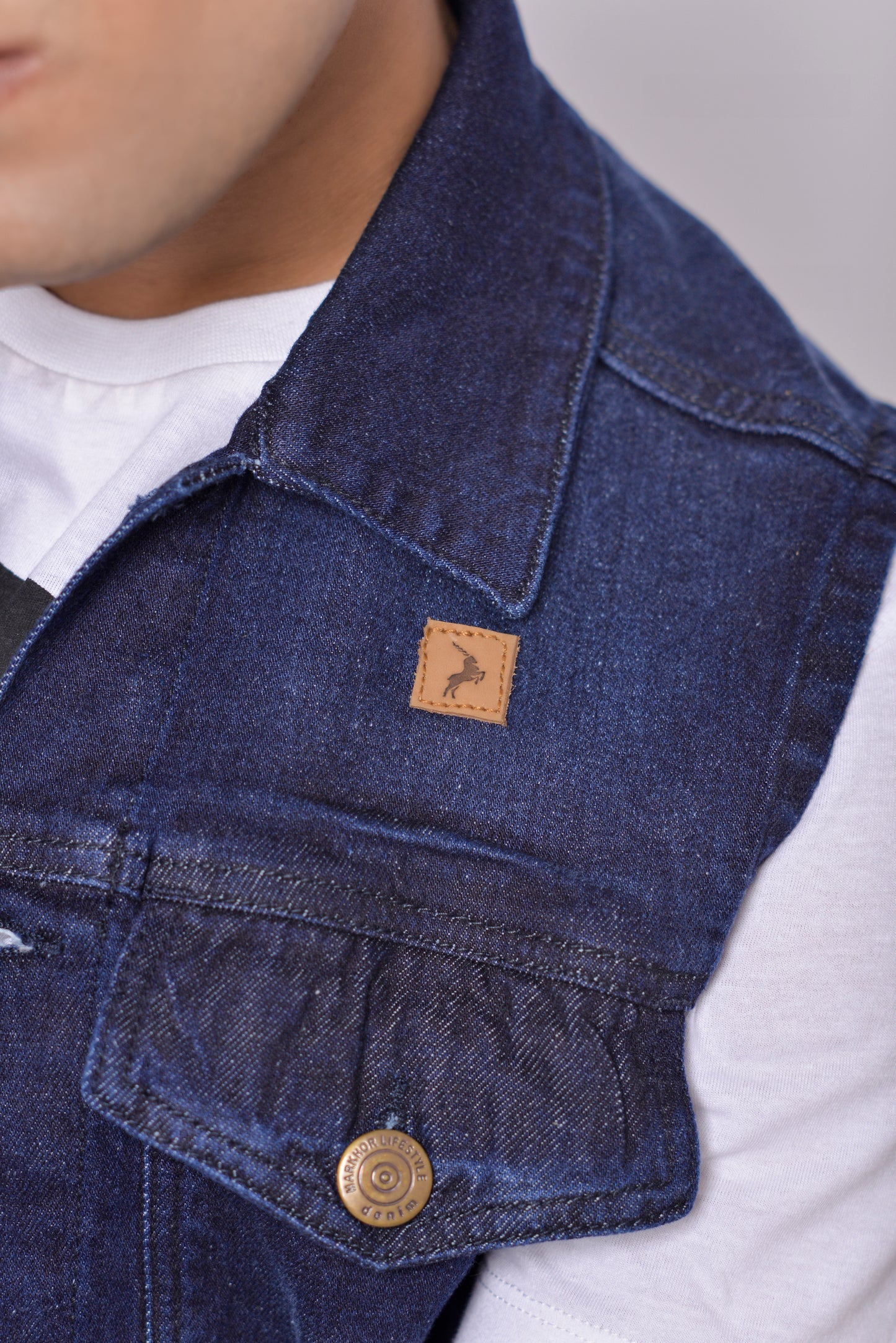 MLS - Men’s Denim Sleeveless Vests (MLSDJV)