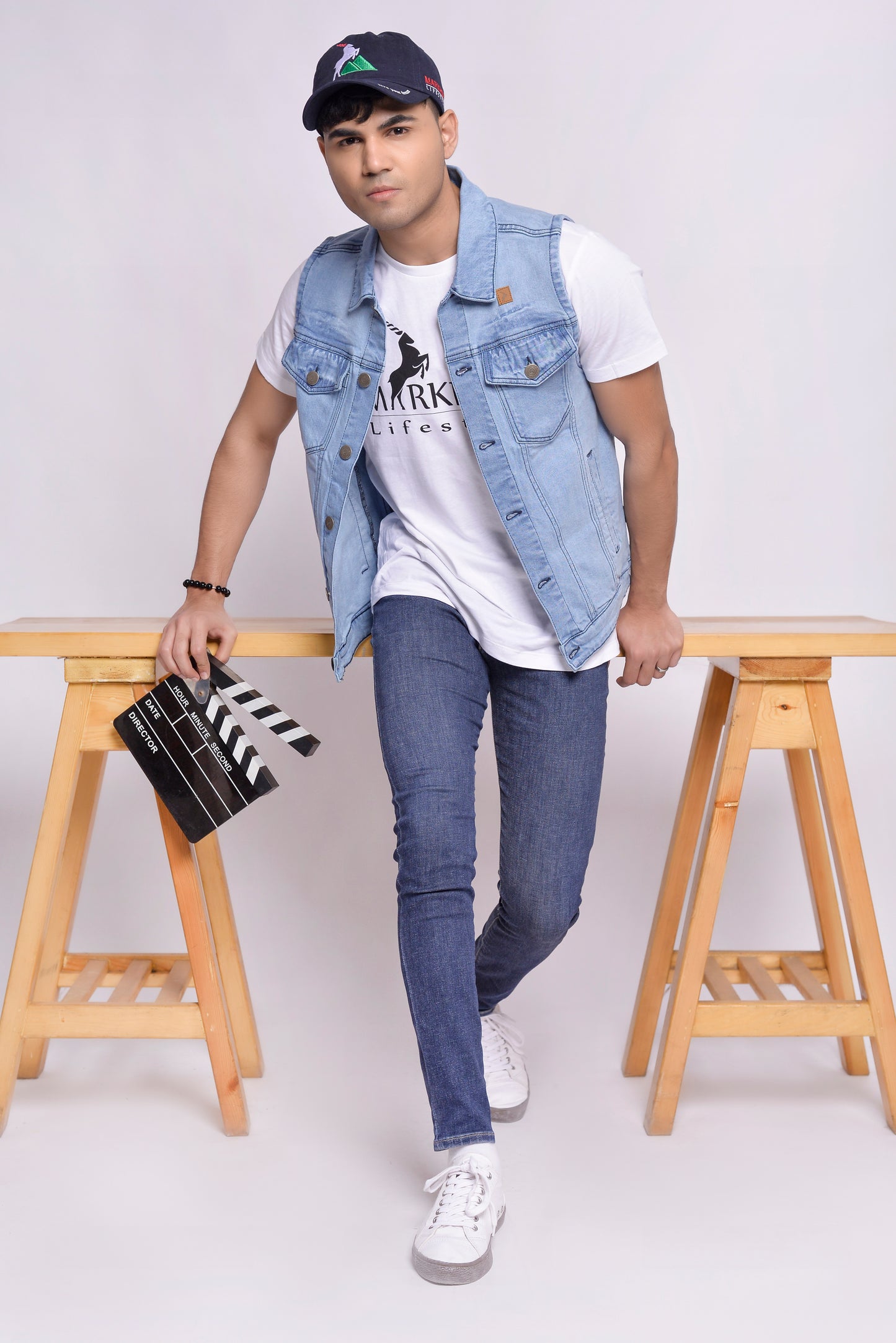 MLS - Men’s Denim Sleeveless Vests (MLSDJV)