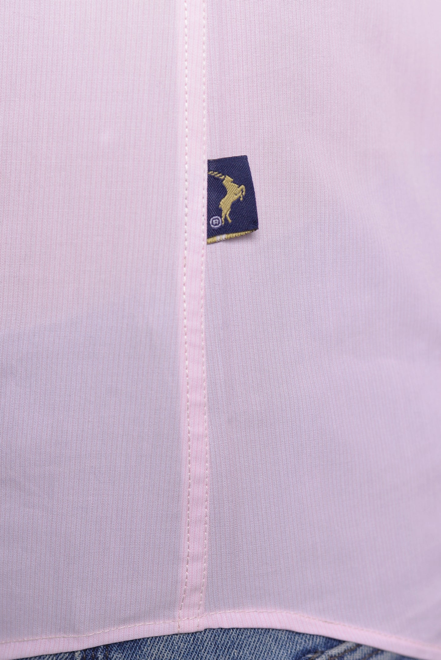 MLS - Men’s Organic Cotton Shirt Pink Plain (MLSOS24)