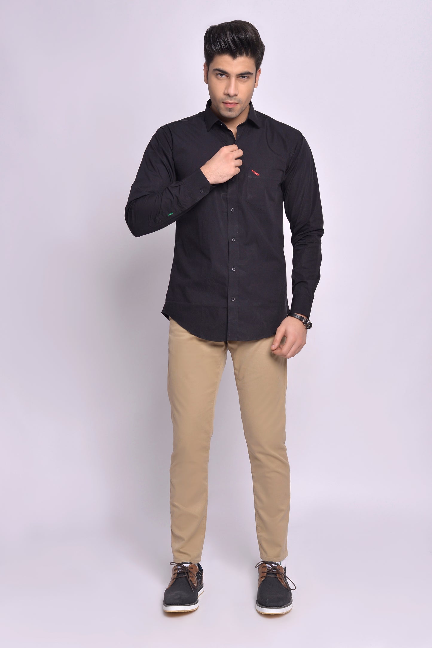 MLS - Men’s Plain organic Cotton Shirt (MLSOS24)