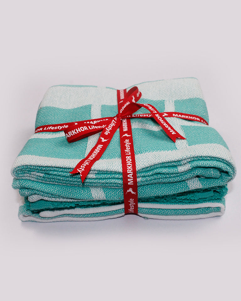 Premium Quality Super Absorbent Kitchen Towel and Napkin Set (Pack of 3)
