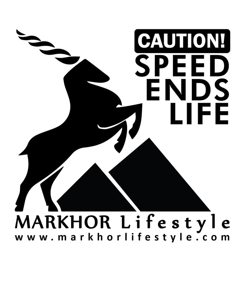 MLS – Vinyl Die Cut Car Sticker Speed Ends Life (Safety) (MLSVDCSSE24)