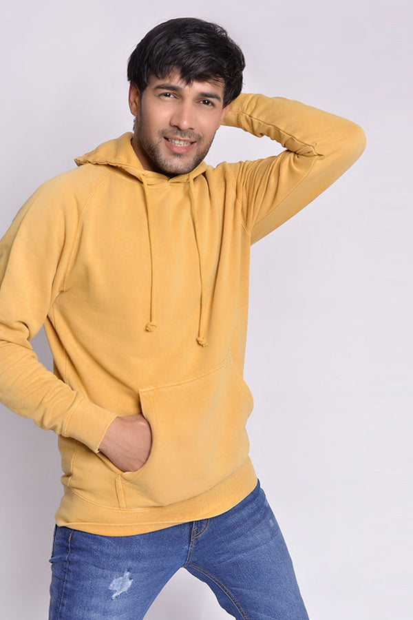 MLS Premium Real Vintage Hoody Mustard - Main