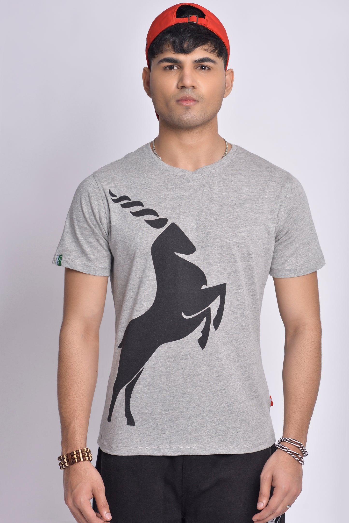 MLS - مردوں کی V-Nek Graphic Tee (MLSVNGT001)