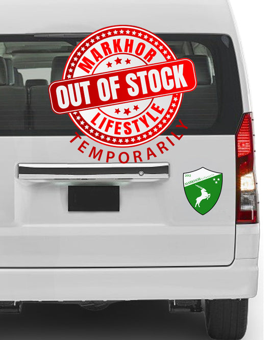 MLS – Shield Embossed Sticker for Van (Pack of 2)  (MLSSESV24)